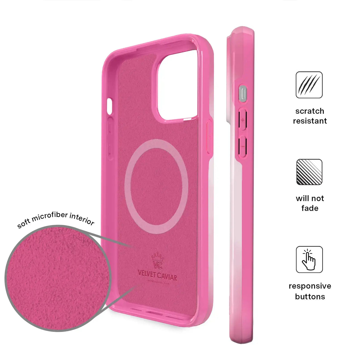 Keith Haring Pink Heart iPhone Case