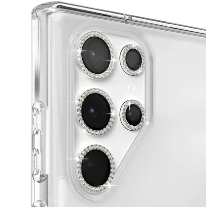 Crystal Glam Camera Lens Protector for Samsung