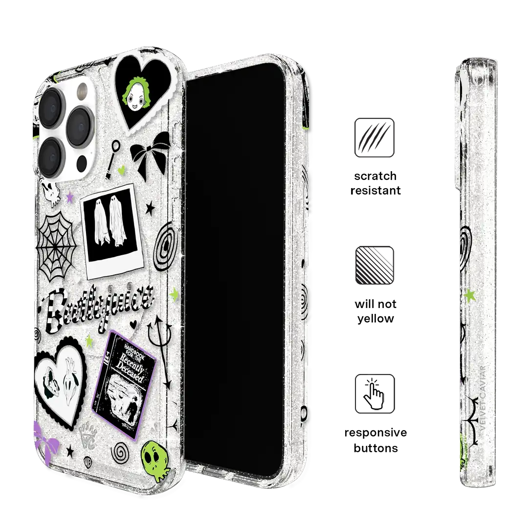 Beetlejuice Ghost with the Most iPhone Case