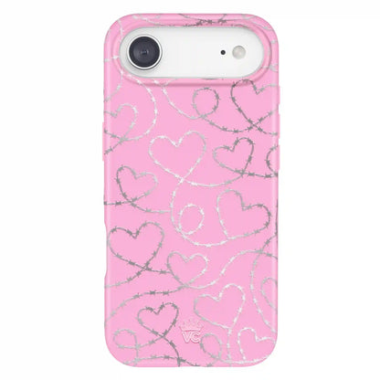 Barbed Wire Chrome Hearts iPhone Case