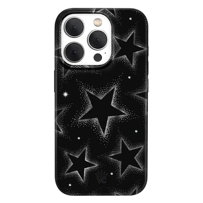 Crystal Chrome Stars iPhone Case