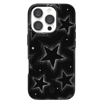 Crystal Chrome Stars iPhone Case