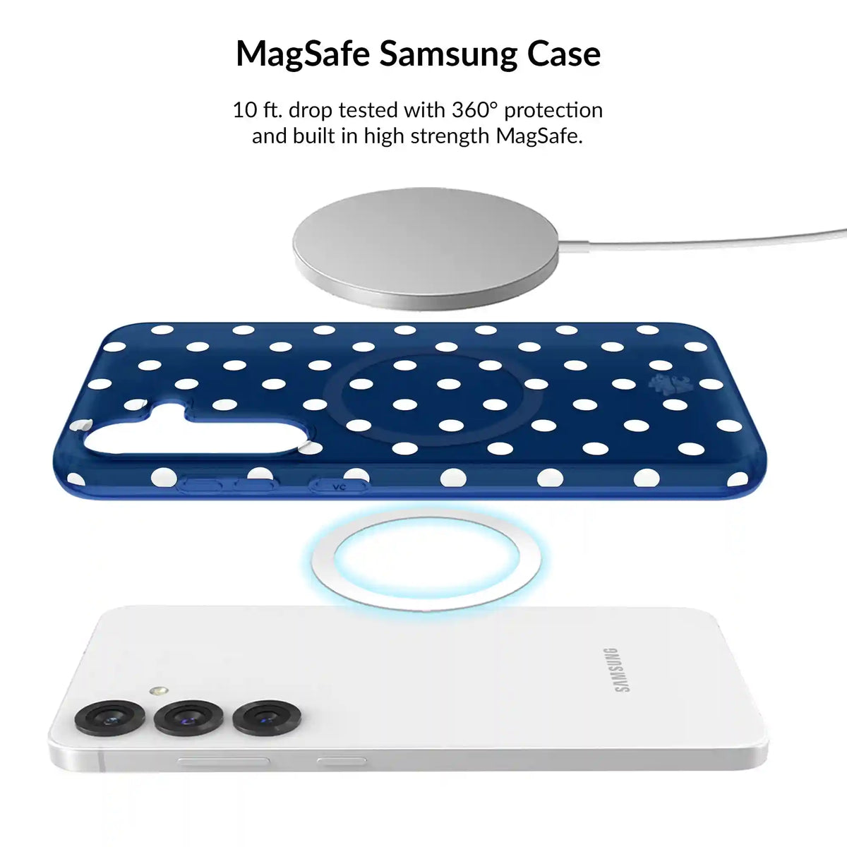 Midnight Polka Dot Samsung Bundle Set