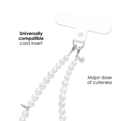 Pearl Spike Phone Charm