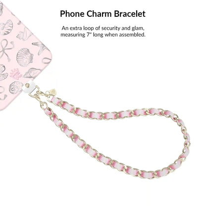 Pink Coastal Seashells Samsung Bundle Set