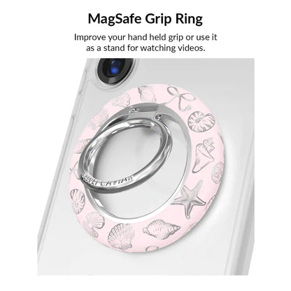 Pink Coastal Seashells Samsung Bundle Set