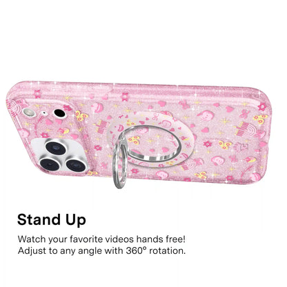 Pink Hanukkah MagSafe Grip Ring