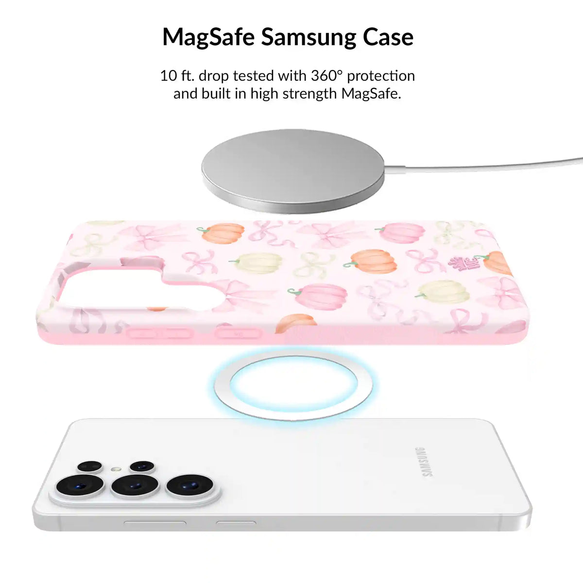 Pink Pumpkin Princess Samsung Bundle Set