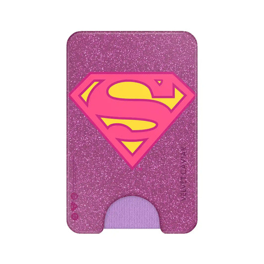 Supergirl Stardust Glitter MagSafe Wallet