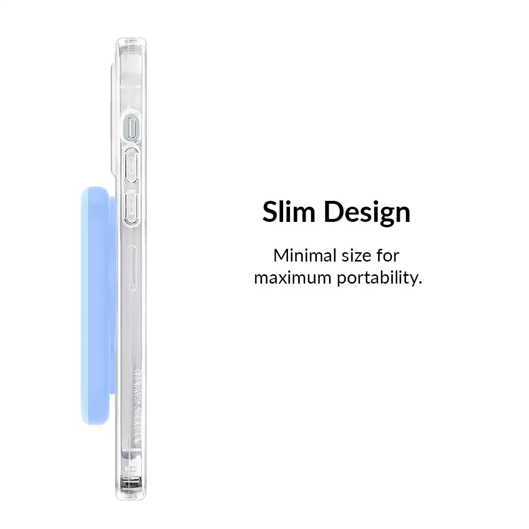 Cotton Candy Blue Portable MagSafe Charger Power Pack
