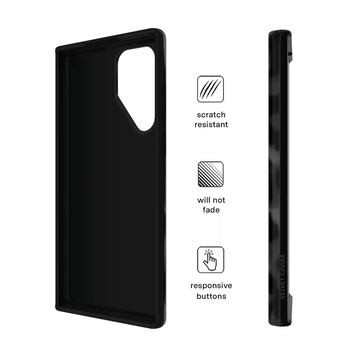 It Girl Black Leopard Samsung Case