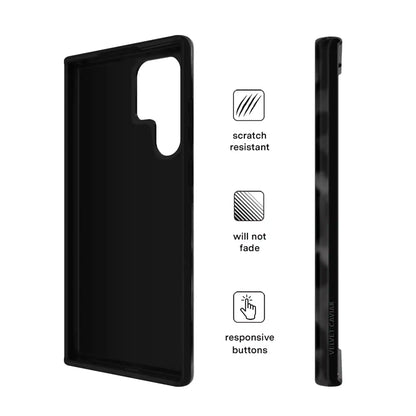 It Girl Black Leopard Samsung Case