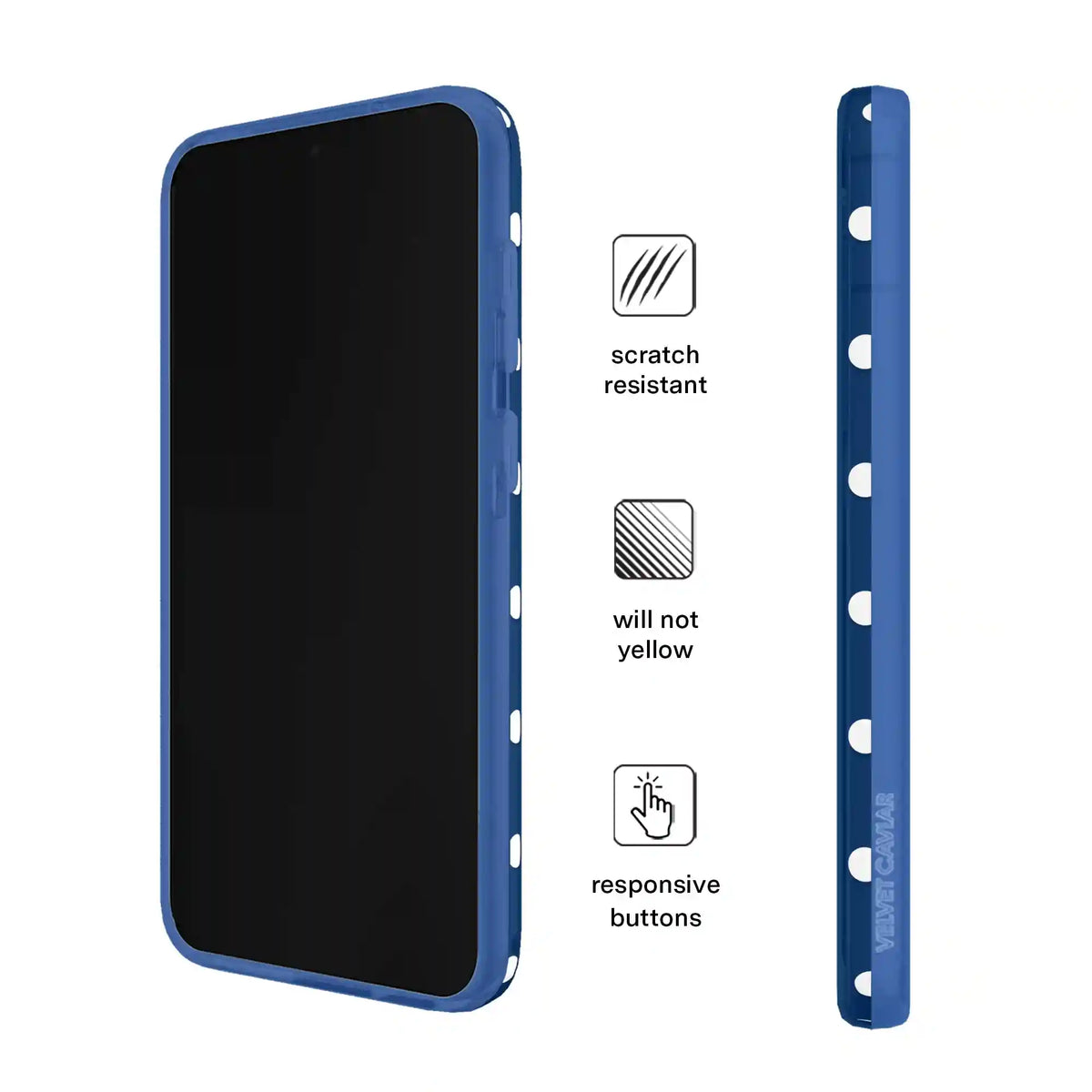 Midnight Polka Dot Samsung Case