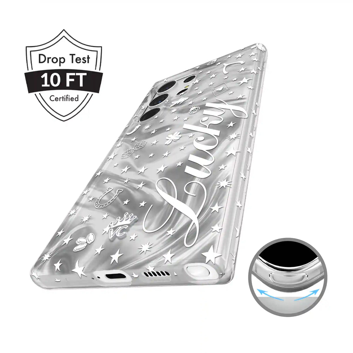 Lucky Girl Holo Samsung Case