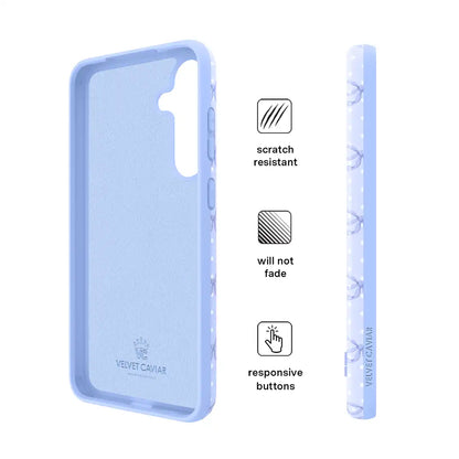 Lovely Blue Bows Samsung Case