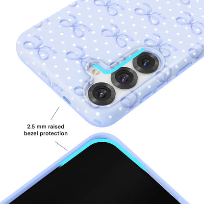 Lovely Blue Bows Samsung Case