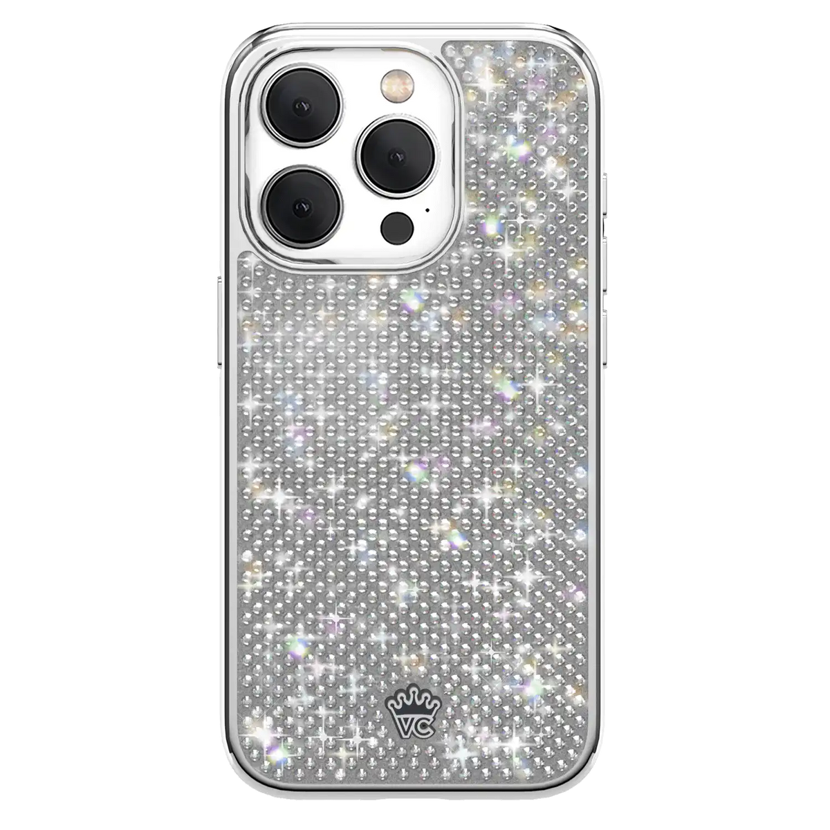 Chrome Caviar Crystals iPhone Case