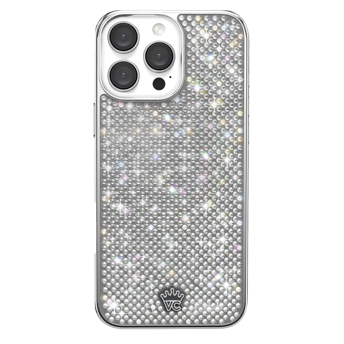 Chrome Caviar Crystals iPhone Case