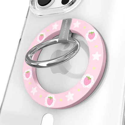 Strawberry Macaron MagSafe Grip Ring